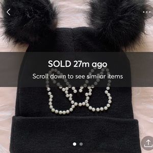 Minnie Mouse Beanie (SOLD)